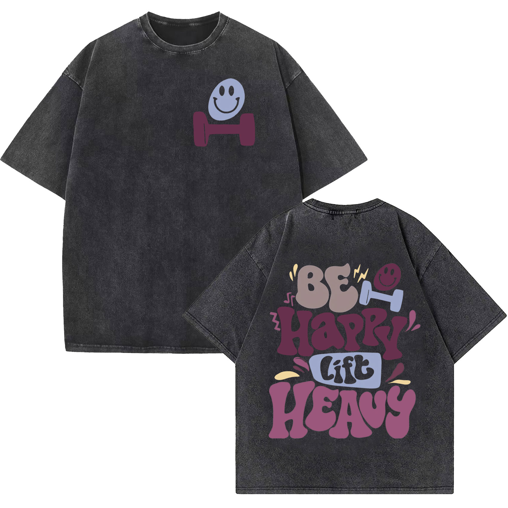 Vintage Acid Washed Distressed - Nutrition Sports Fitness review and price