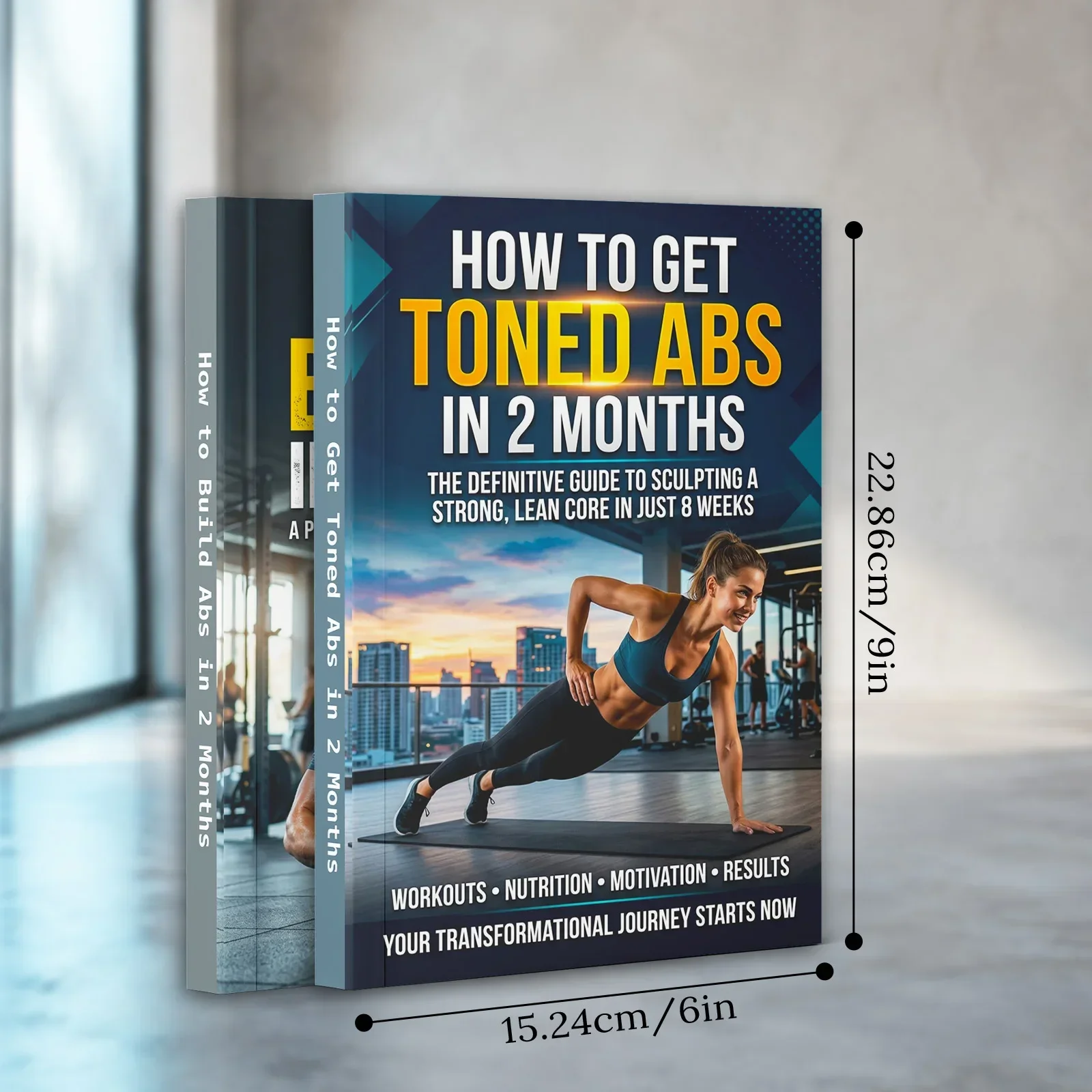 2-Book Abs Training Guide Set  - Nutrition Fitness Plan review and price