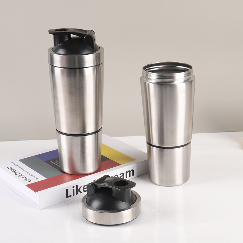 Stainless Steel Protein Shaker - Nutrition Sports Fitness review and price