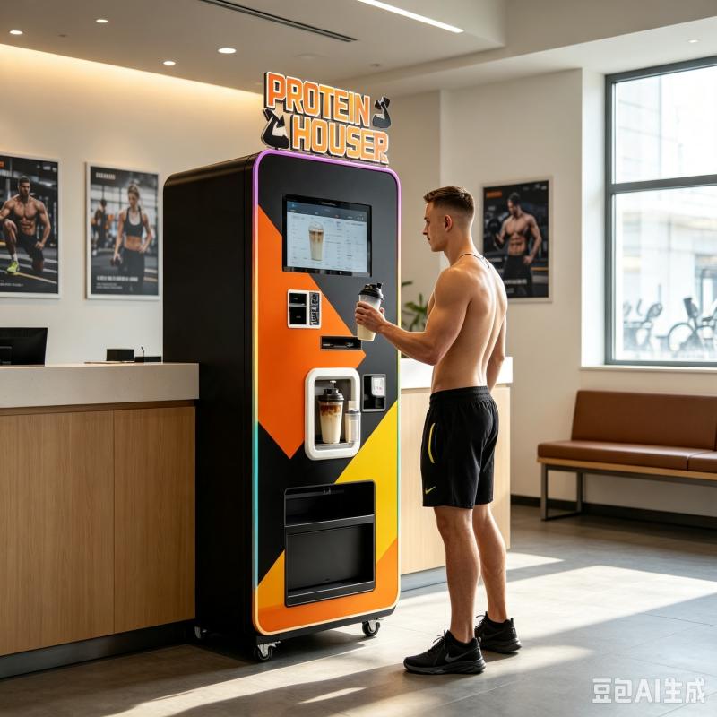 Automatic Protein Shake Vendin - Nutrition Sports Fitness review and price